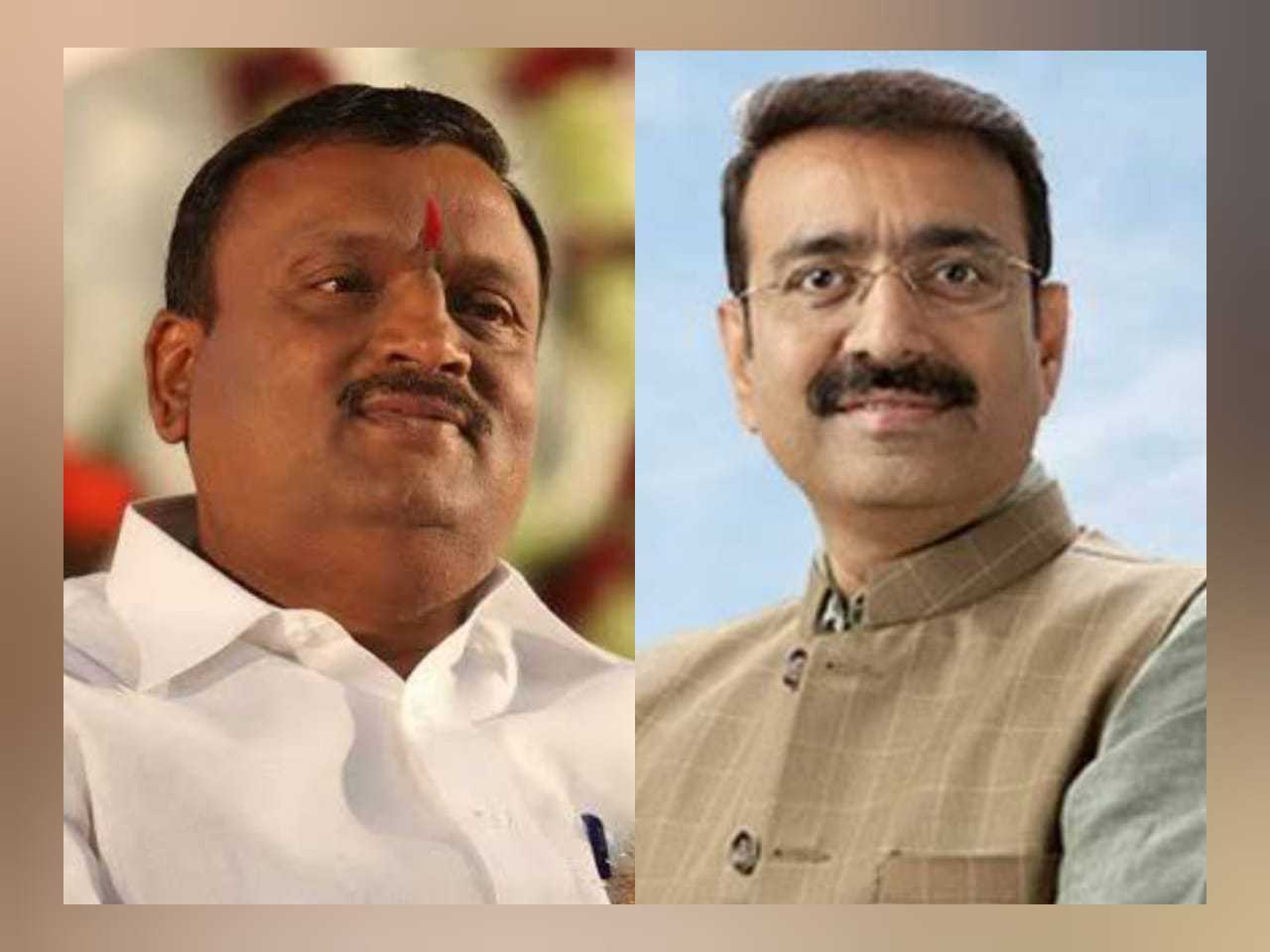 L to R: Dayashankar Tiwari, Sandip Joshi